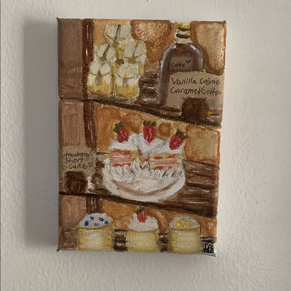 Mini Dessert Canvas Art